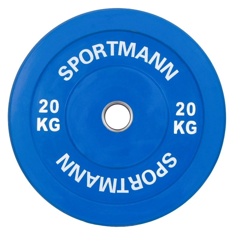 Greutate cauciucata Sportmann Bumper Plate 20 Kg