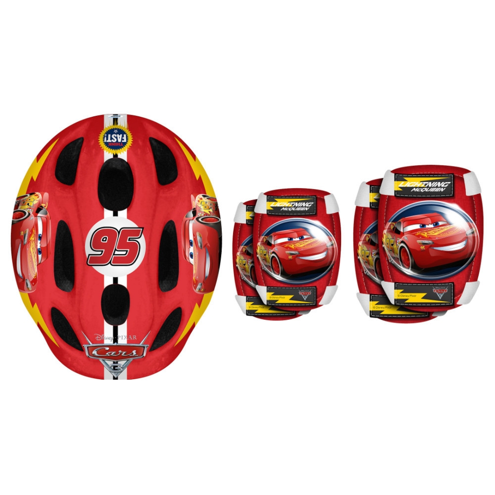 Set protectii ciclism copii Disney Cars