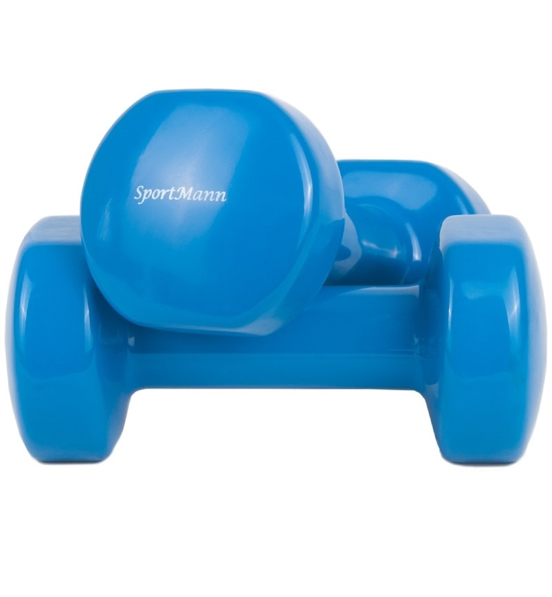 Gantere aerobic vinil Sportmann 2 x 5 Kg