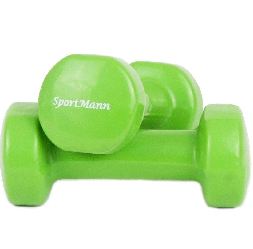 Gantere vinil Sportmann 2 x 1.5 Kg