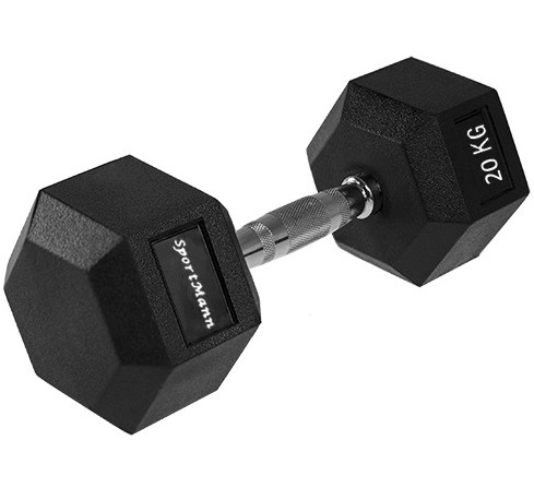 Gantera hexagonala Sportmann 20 Kg