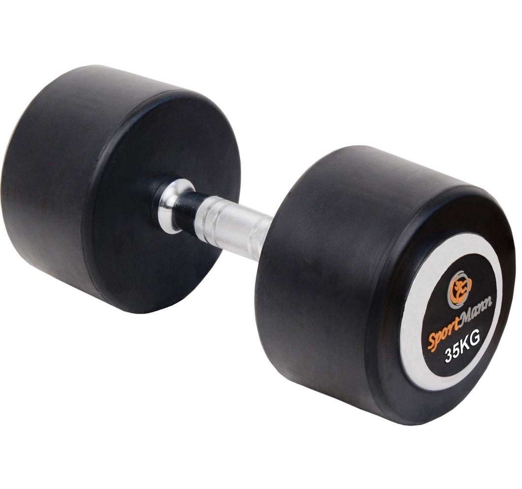 Gantera cauciucata Sportmann Deluxe 35 Kg