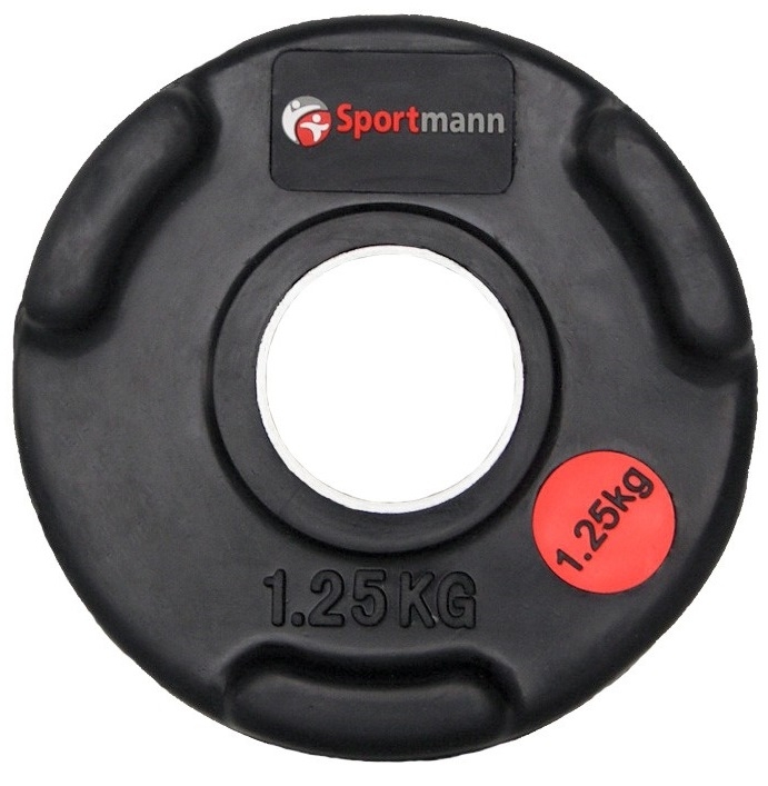 Greutate cauciucata cu maner Sportmann 1.25 Kg