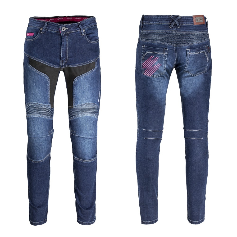 Pantaloni moto femei jeans W-Tec Alfreda