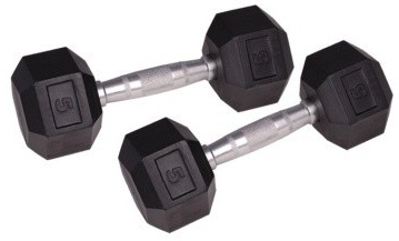 Gantera hexagonala inSPORTline 14 Kg