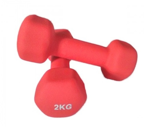 Gantere vinil Dayu Fitness 2 x 2 Kg