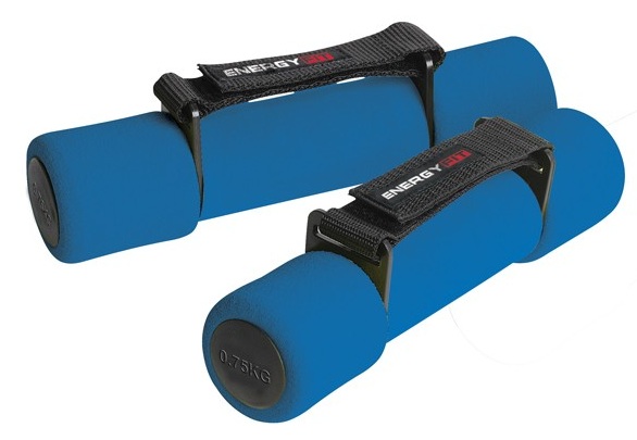 Gantere neopren Energy Fit 2 x 0.75 Kg