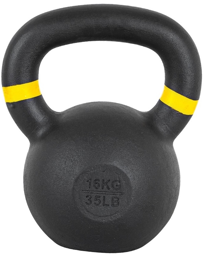 Gantera Kettlebell inSPORTline Powder 16 Kg