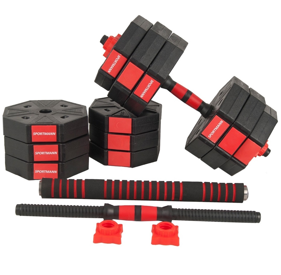 Set haltera si gantere Sportmann SHG06 30 Kg