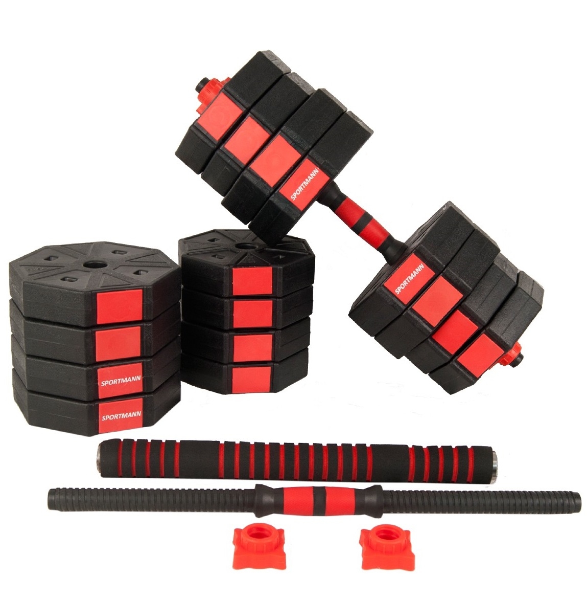 Set haltera si gantere Sportmann SHG06 40 Kg