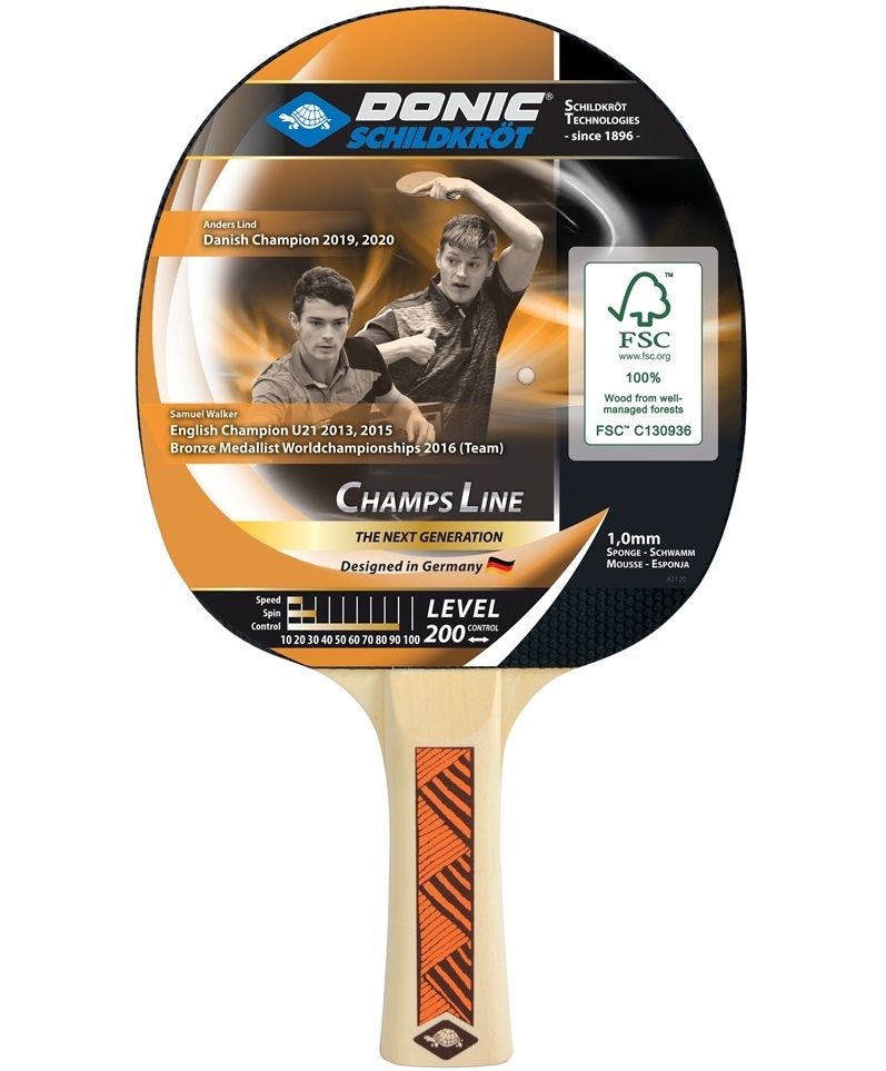 Paleta tenis de masa Donic Champs Line 200 FSC