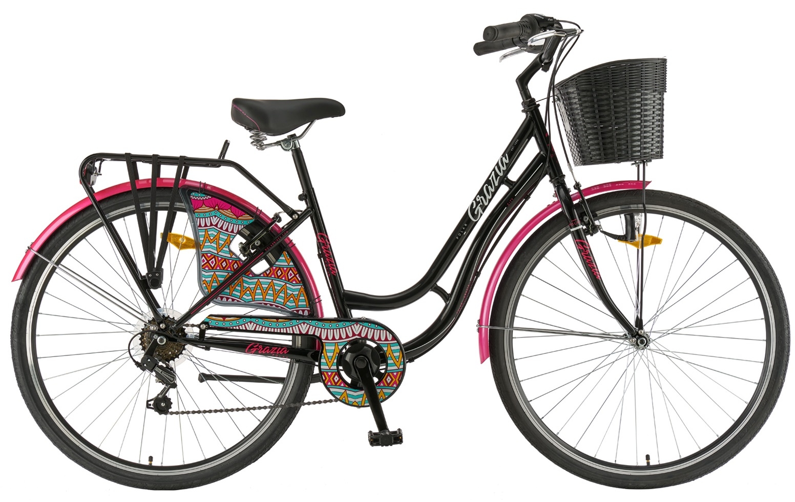 Bicicleta City Polar Grazia 6s