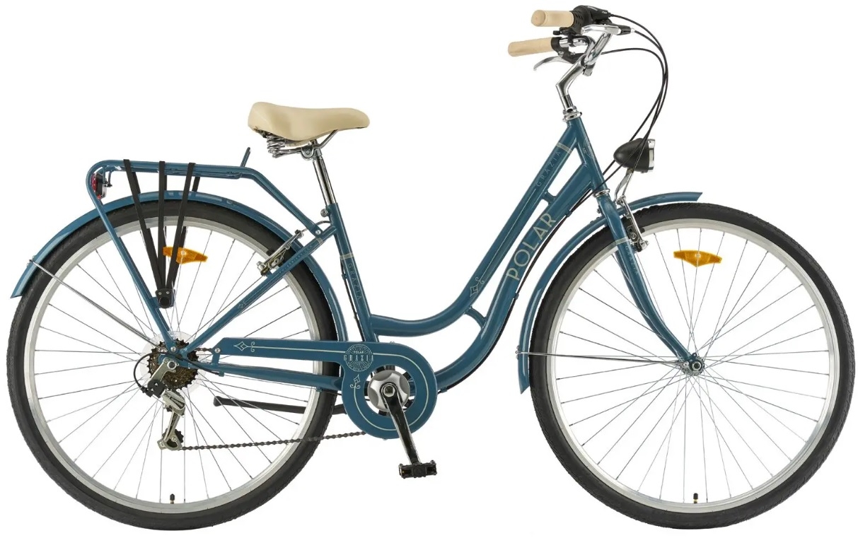 Bicicleta City Polar Grazia Retro 6s