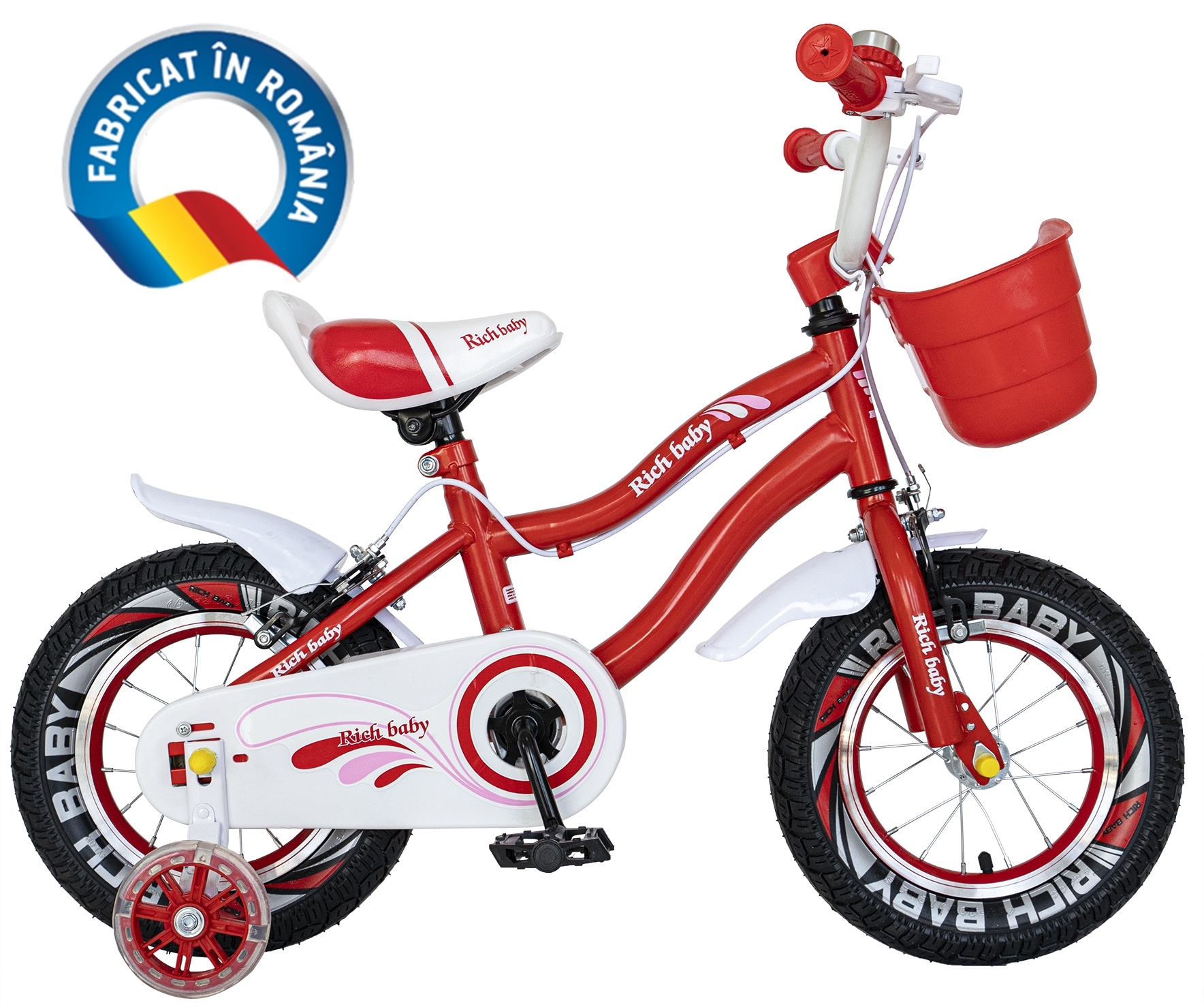 Bicicleta copii Rich Baby CSR1204A 12