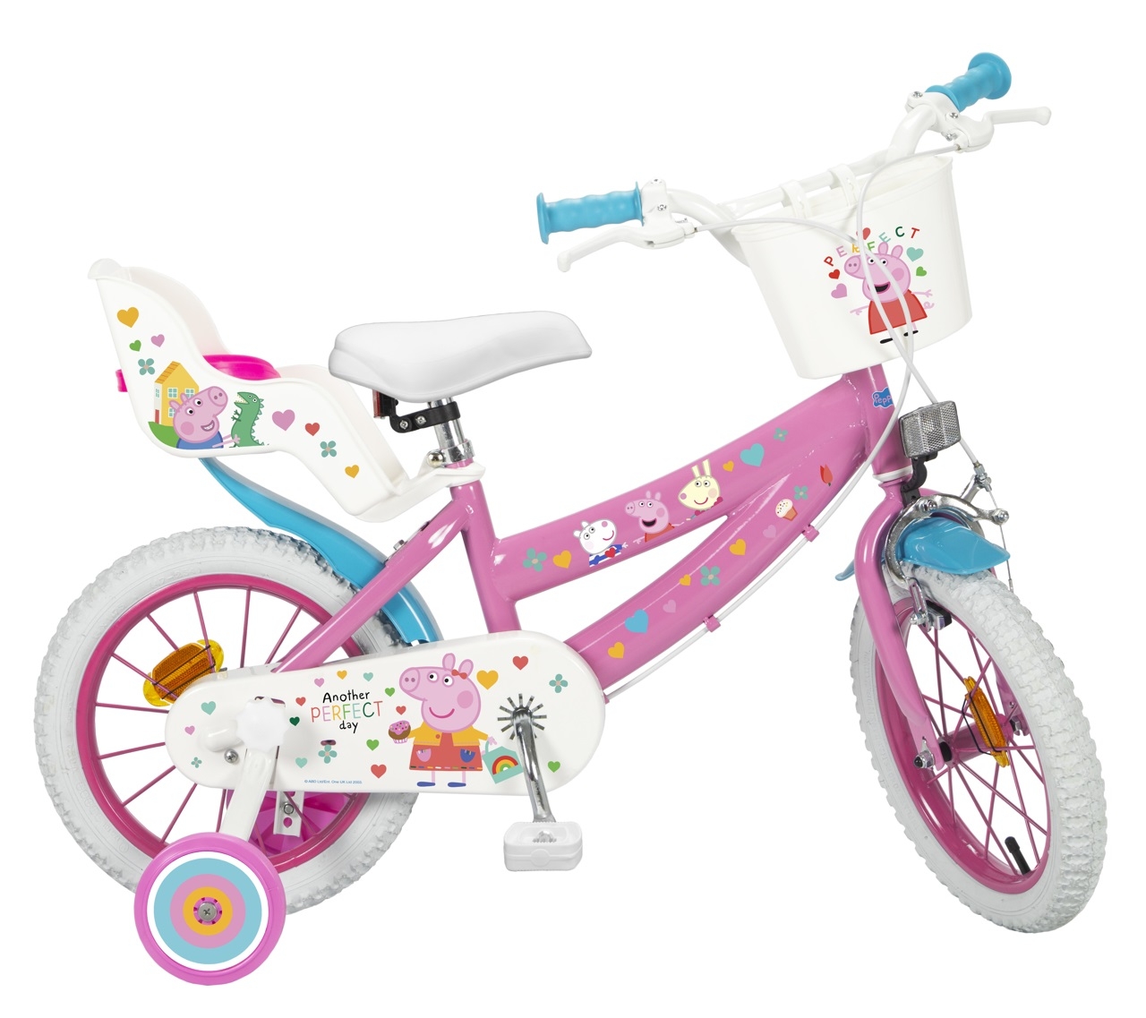 Bicicleta copii Toimsa Peppa Pig 14