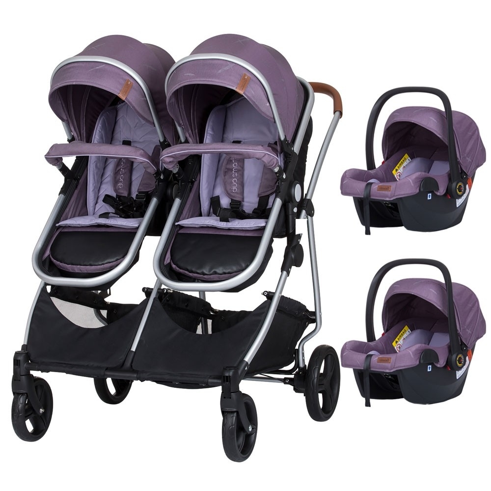 Carucior gemeni 3in1 Chipolino Duo Smart