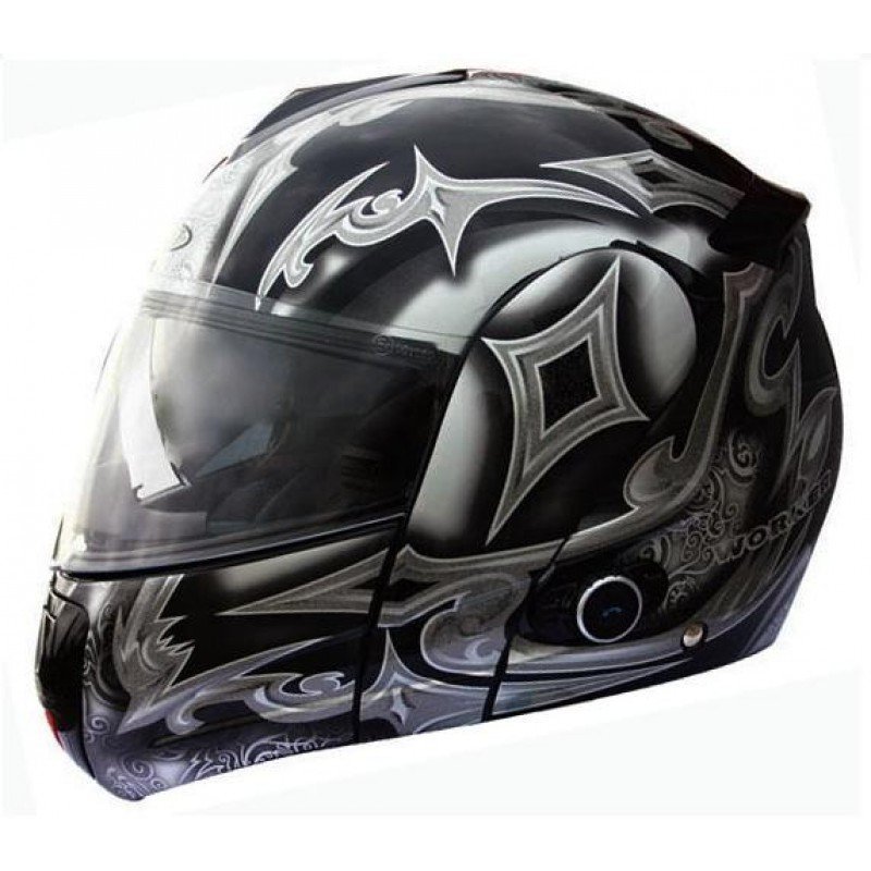Casca Moto Worker V210 Bluetooth Interkom Sportist