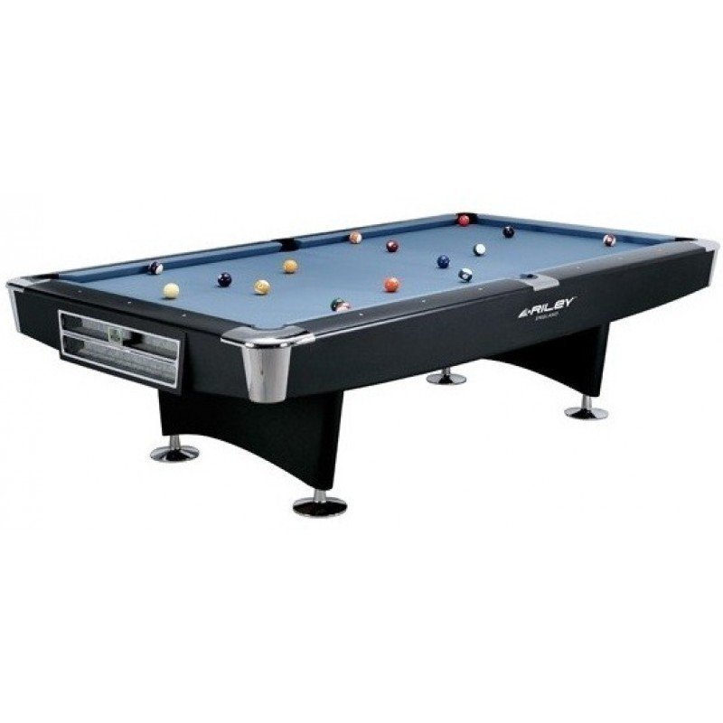 Masa De Biliard Profesionala Riley Black Burwat American Table 9