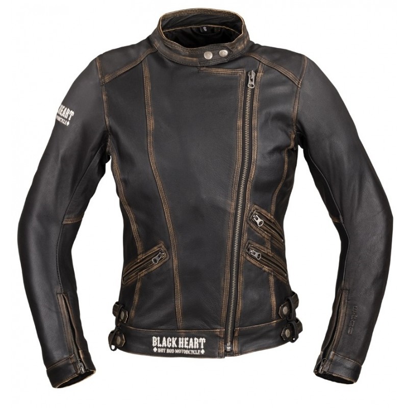 Geaca moto femei W-Tec Black Heart Lizza • Sportist