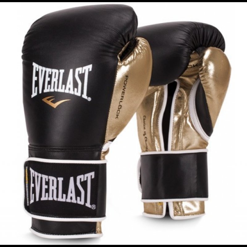 Manusi De Box Everlast Powerlock Gold Sportist