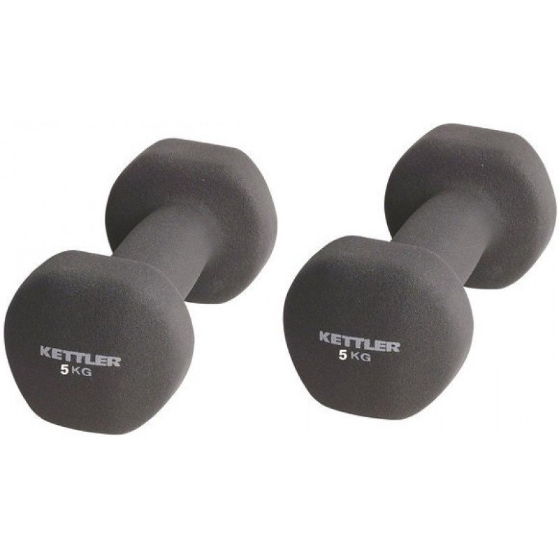 Set Gantere Neopren Kettler 2 X 5 Kg Sportist