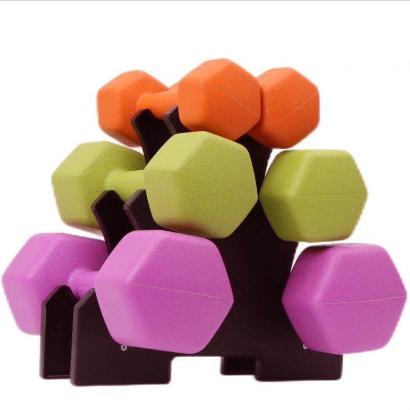 Set gantere cu suport FitTronic 12 Kg • Sportist