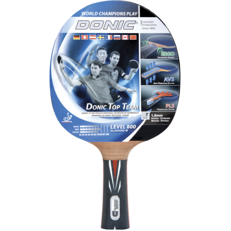 Paleta Tenis De Masa Donic Top Team 800 Sportist