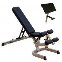 Banca de exercitii reglabila Body Solid GFID71 + GPCA1