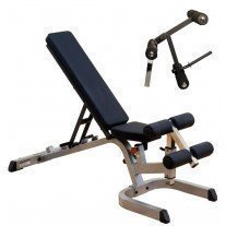 Banca de exercitii reglabila Body Solid GFID71 + GLDA3