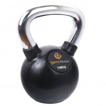 Gantera cauciucata Sportmann Kettlebell 14 Kg