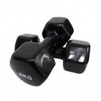 Gantere vinil Dayu Fitness 2 x 8 Kg