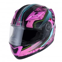 Casca moto Flip-Up W-Tec YM-925 Magenta