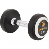 Gantera cauciucata Sportmann Deluxe 7.5 Kg