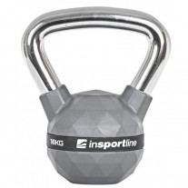 Gantera cauciucata Kettlebell inSPORTline PU 6 Kg