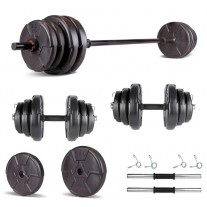 Set haltera si gantere reglabile PROGRESSIVE 35 KG