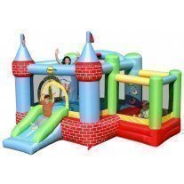 Saltea gonflabila cu loc joaca Happy Hop Castel