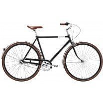 Bicicleta City Creme Caferacer Man Uno