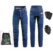 Pantaloni moto barbati jeans W-Tec Biterillo