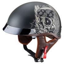 Casca moto W-Tec Longroad-Wings Skull