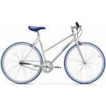 Bicicleta City Pegas Clasic F 3v Alb