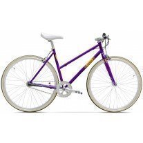 Bicicleta City Pegas Clasic F 3v Violet