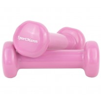 Gantere vinil Sportmann 2 x 0.5 Kg