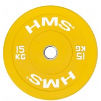 Greutate olimpica Bumper Plate HMS CBR15 15 Kg