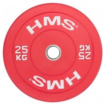 Greutate olimpica Bumper Plate HMS CBR25 25 Kg