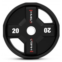 Greutate olimpica cauciucata HMS TPC02 20 Kg