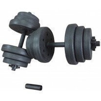 Set gantere reglabile ciment Dayu Fitness 32 kg