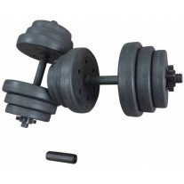 Set gantere reglabile ciment Dayu Fitness 42 kg