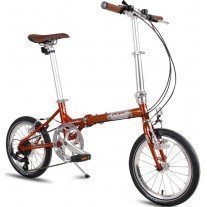 Bicicleta pliabila Pegas Teoretic 7s Orange