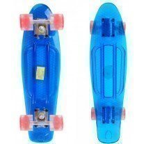 Pennyboard luminat Worker Maronad Retro Transparent