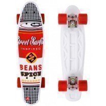 Pennyboard Street Surfing Pop Board Souper Black Dot